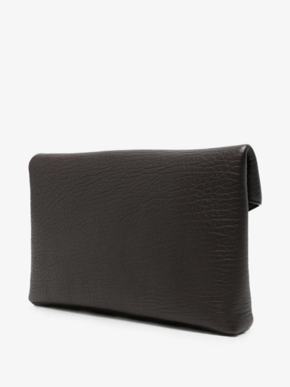 Cassandre Grained-Leather Clutch Bag-SAINT LAURENT-Verso