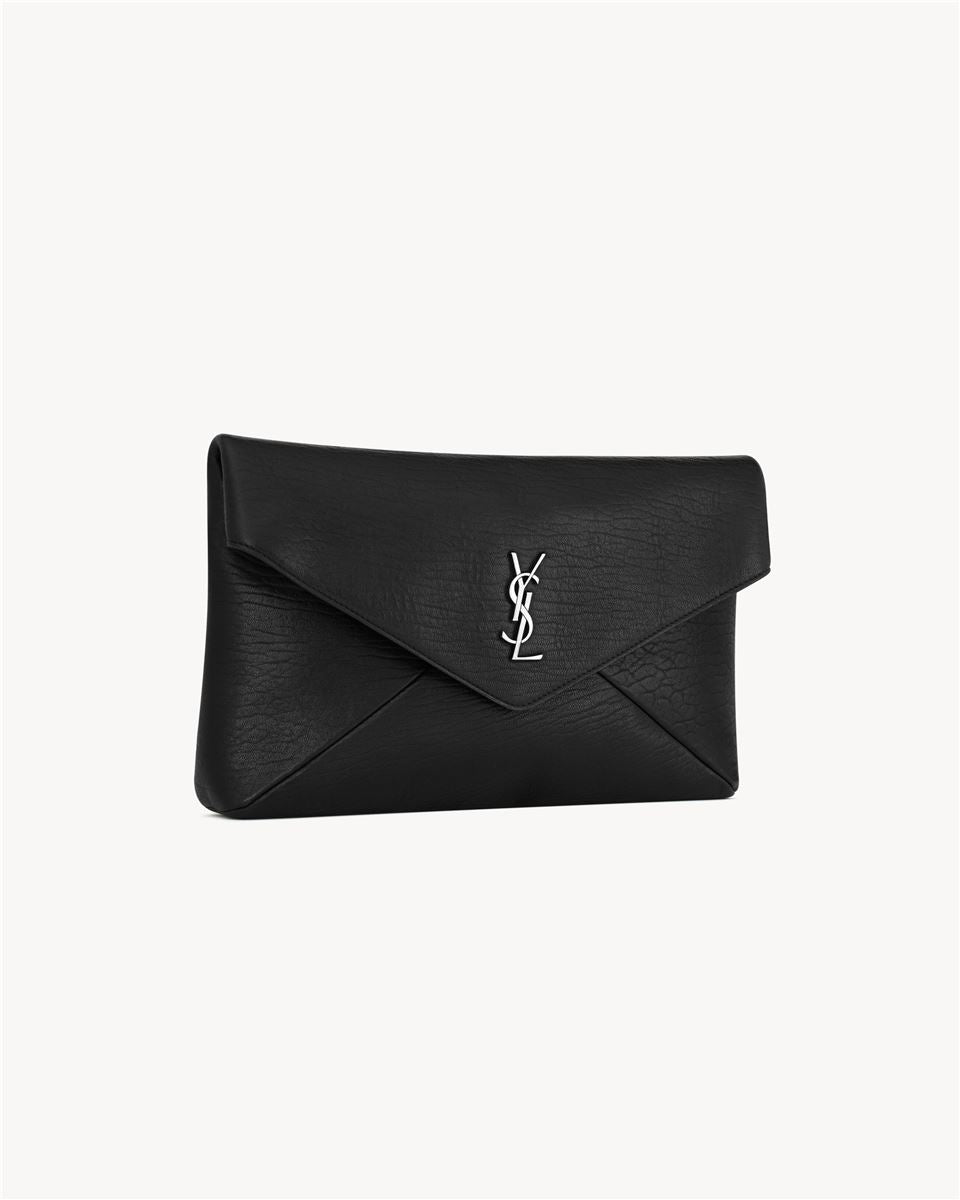 cassandre large envelope pouch in lambskin-SAINT LAURENT-Verso