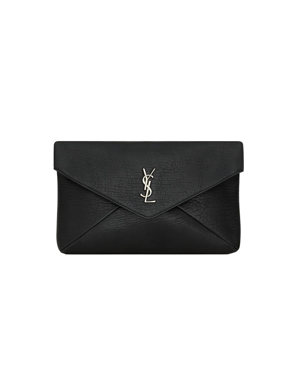 cassandre large envelope pouch in lambskin-SAINT LAURENT-Verso