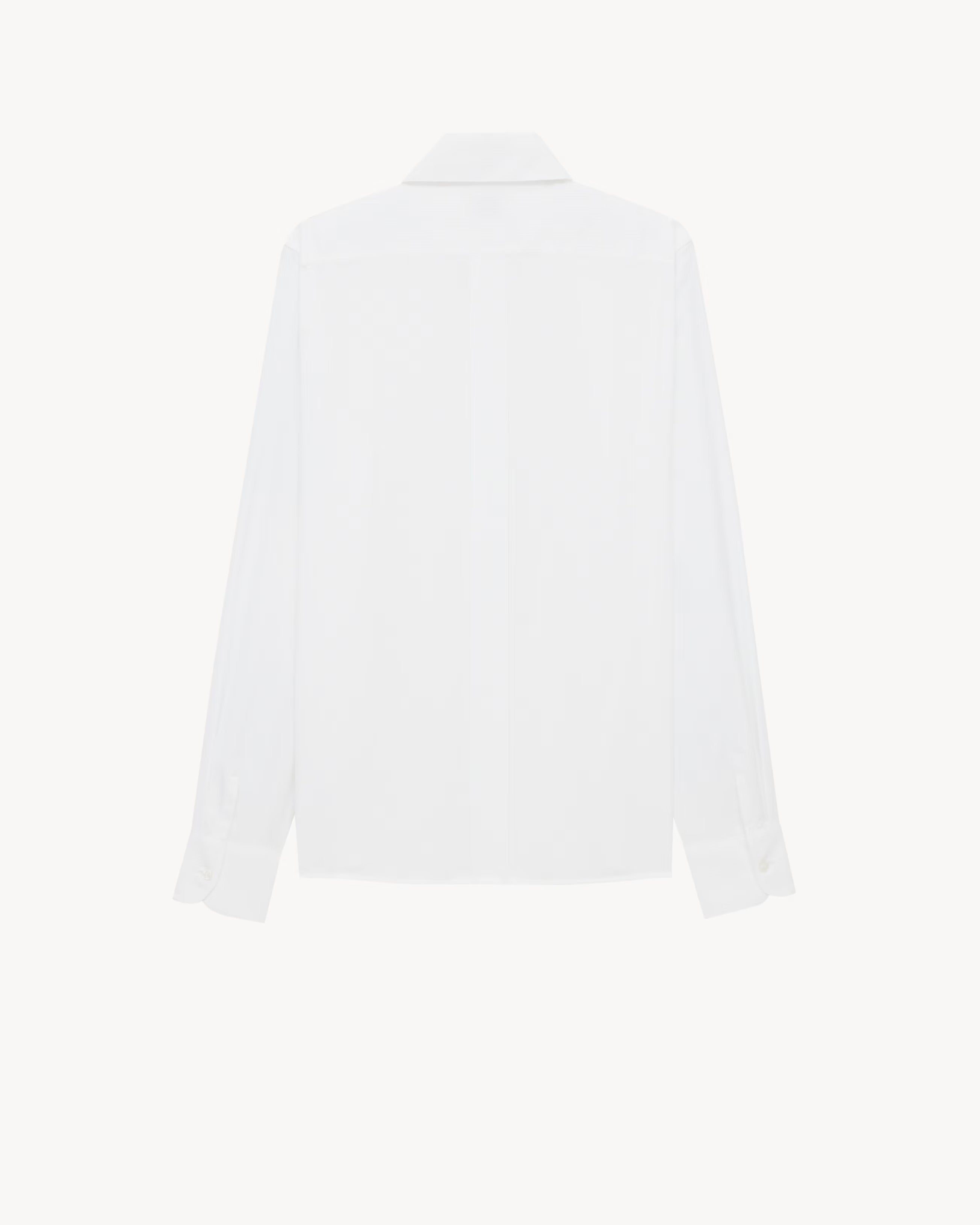 cassandre shirt in cotton poplin-SAINT LAURENT-Verso