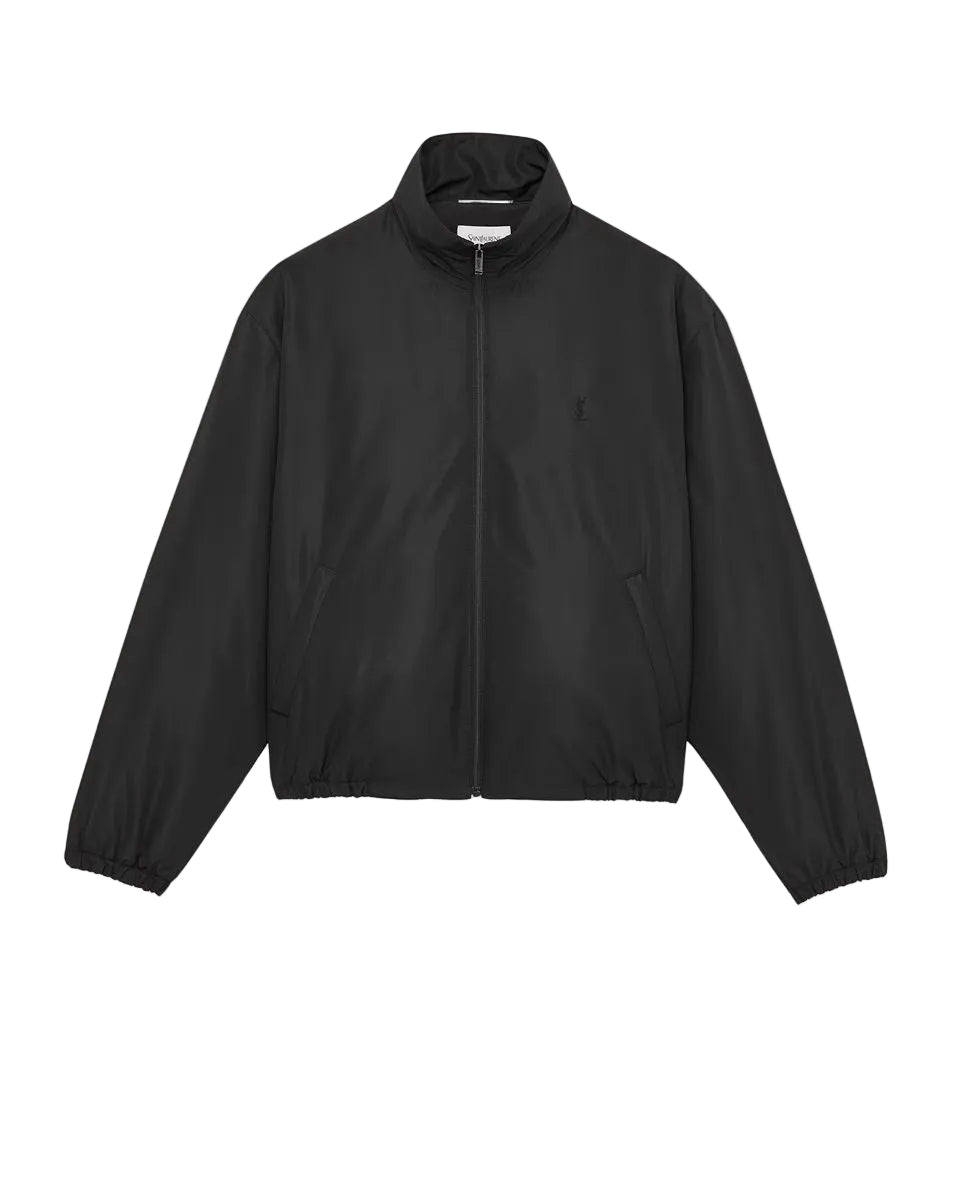 Cassandre windbreaker in taffeta-SAINT LAURENT-311067-48-Verso