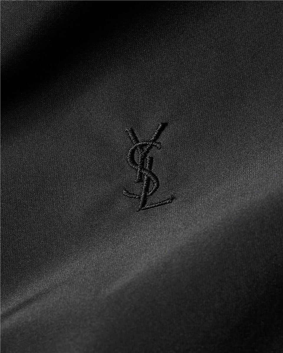 Cassandre windbreaker in taffeta-SAINT LAURENT-Verso
