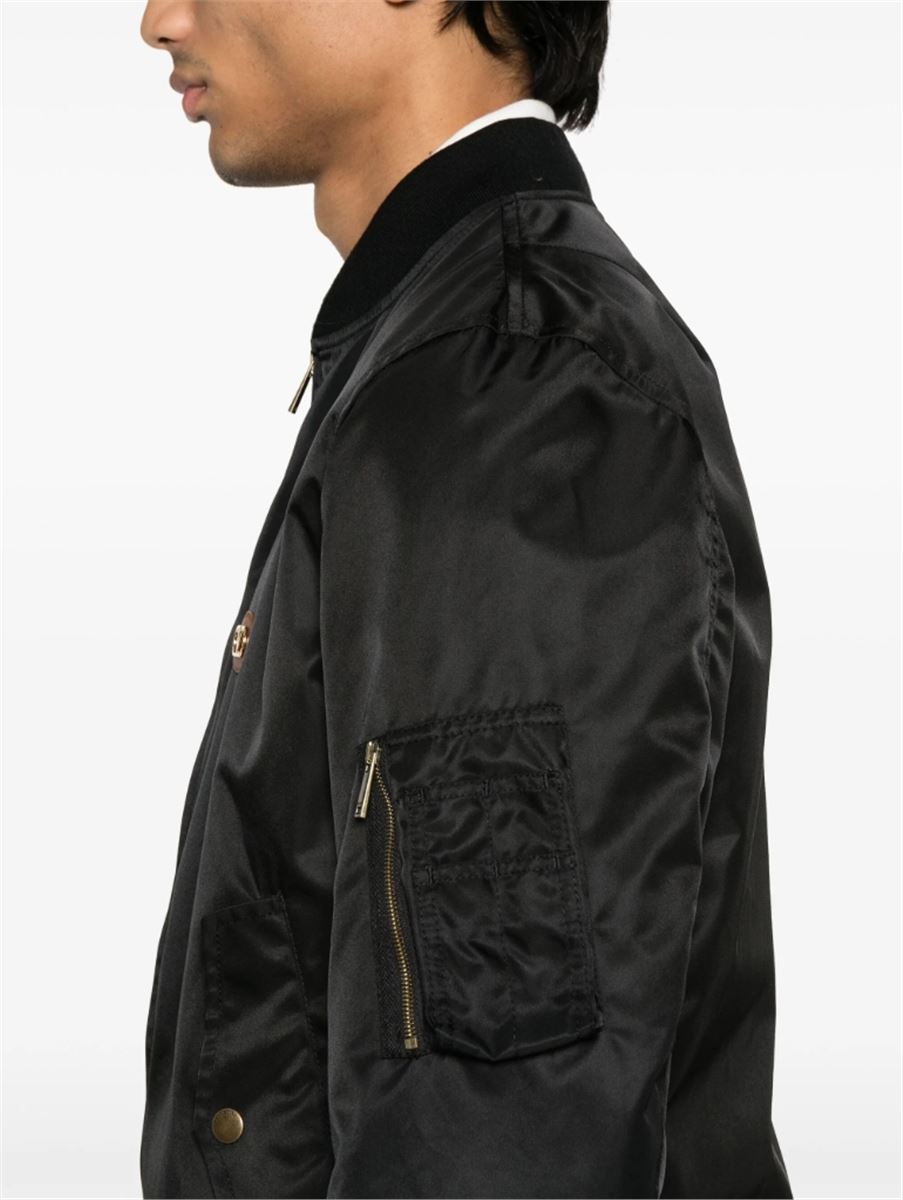 NYLON BOMBER JACKET - VALENTINO - Verso