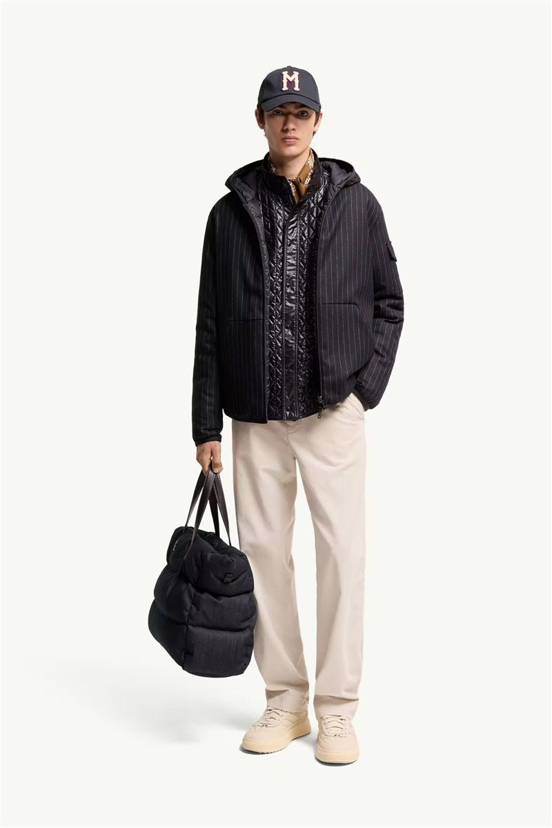Ceze reversible hooded short jacket-MONCLER-Verso