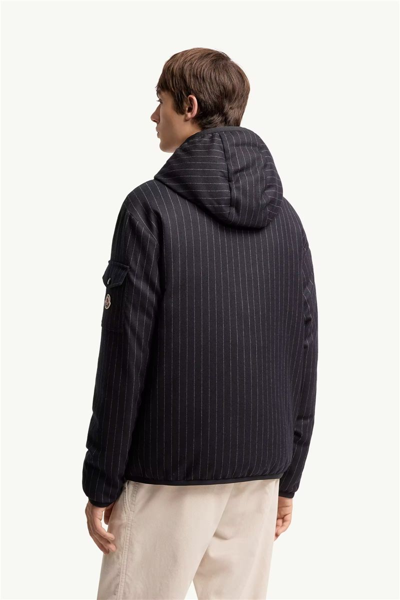 Ceze reversible hooded short jacket-MONCLER-Verso