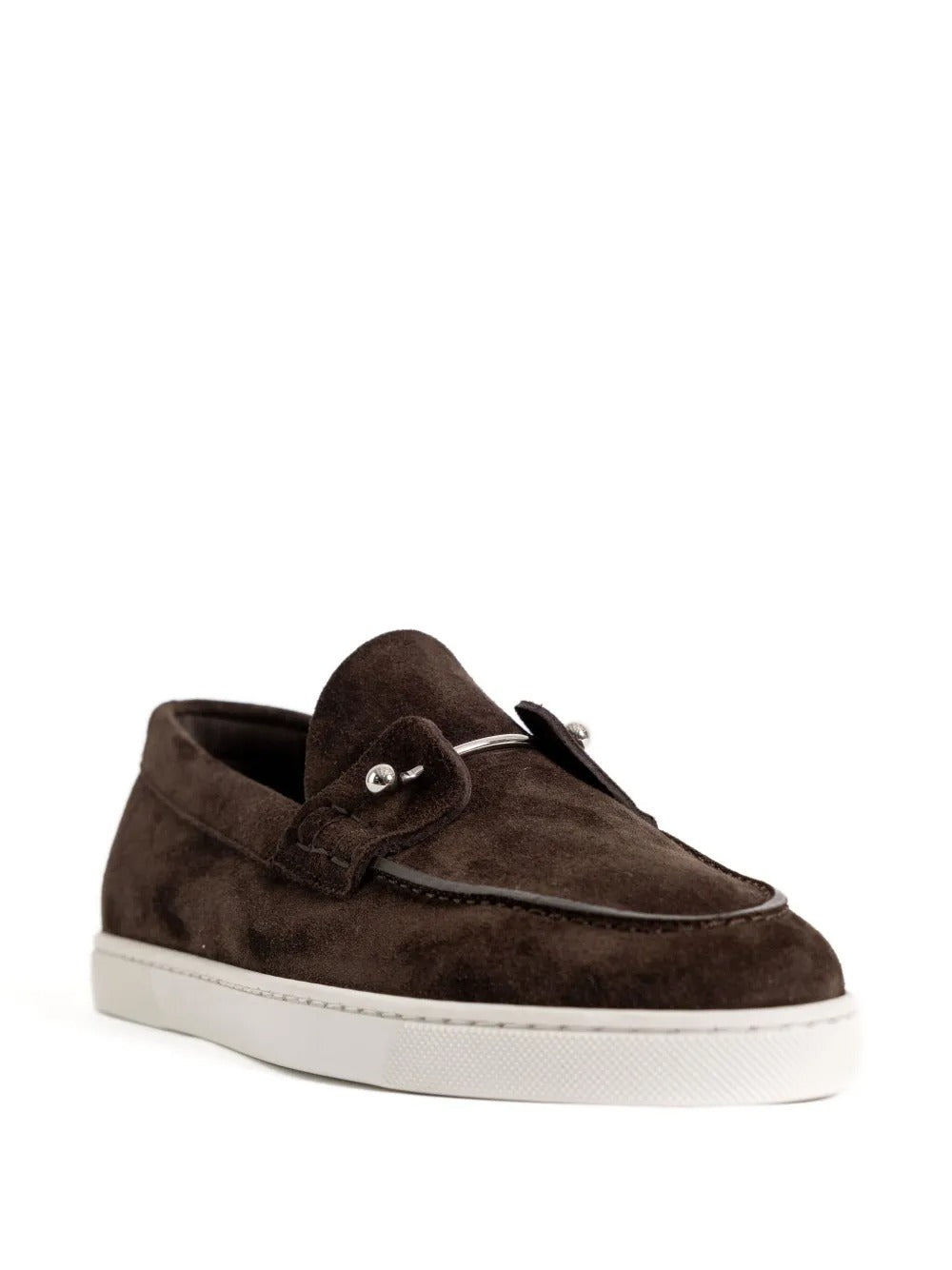 Christian chambeliboat appliqué loafers-LOUBOUTIN-Verso