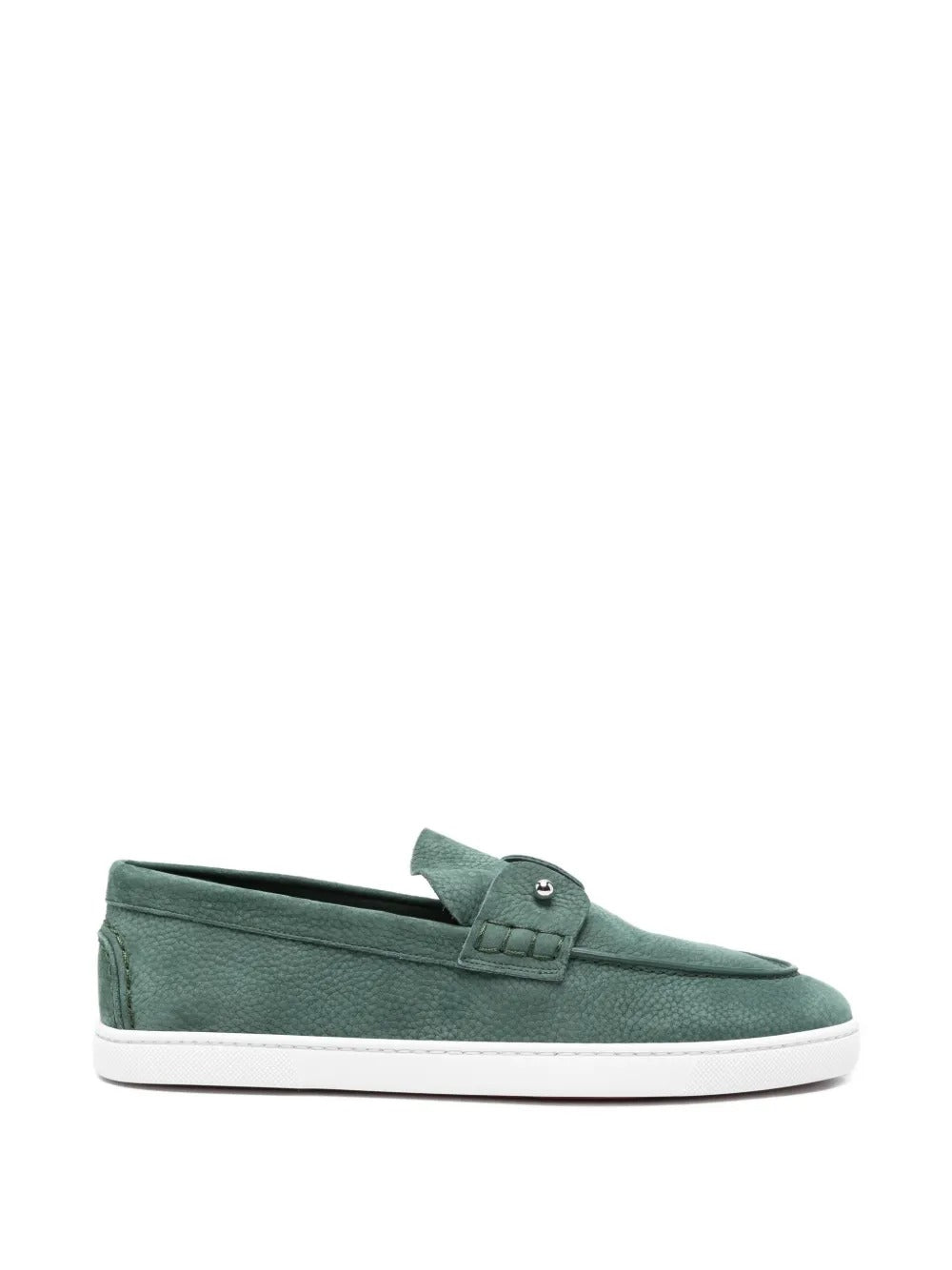 Chambeliboat pebbled metal-bar loafers-LOUBOUTIN-309870-39-Verso