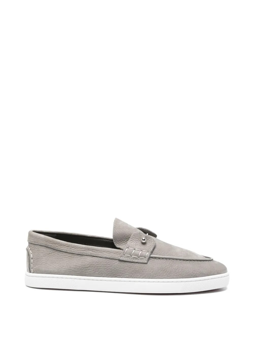 Chambeliboat pebbled metal-bar loafers-LOUBOUTIN-309875-39-Verso
