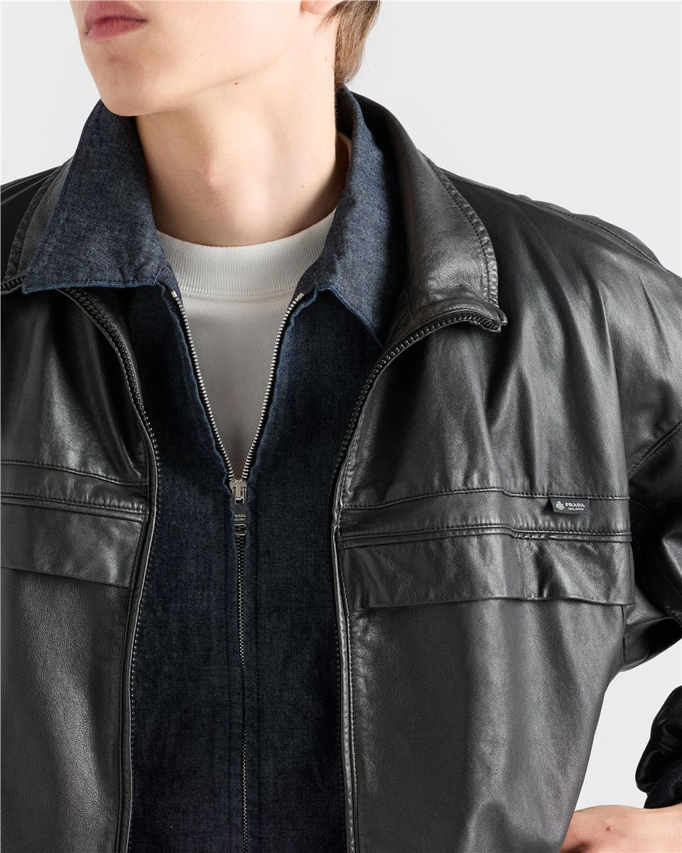 Chambray shirt-PRADA-Verso