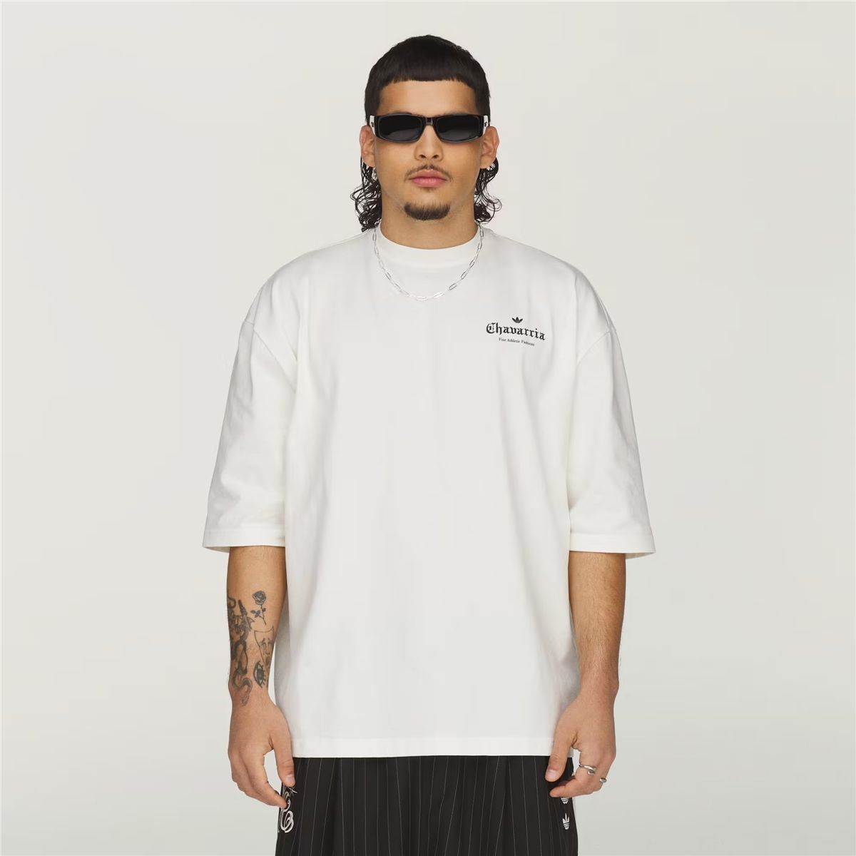 Chavarria logo ss tee-ADIDAS ORIGINALS-Verso