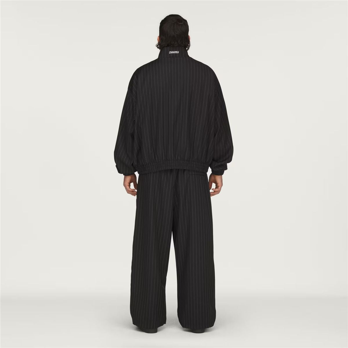 Chavarria pinstripe track jacket-ADIDAS ORIGINALS-Verso
