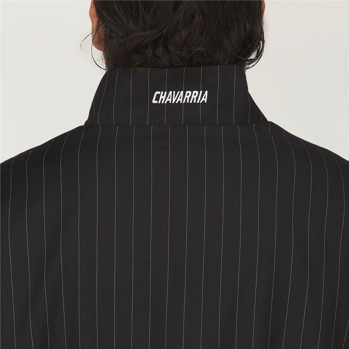 Chavarria pinstripe track jacket-ADIDAS ORIGINALS-Verso