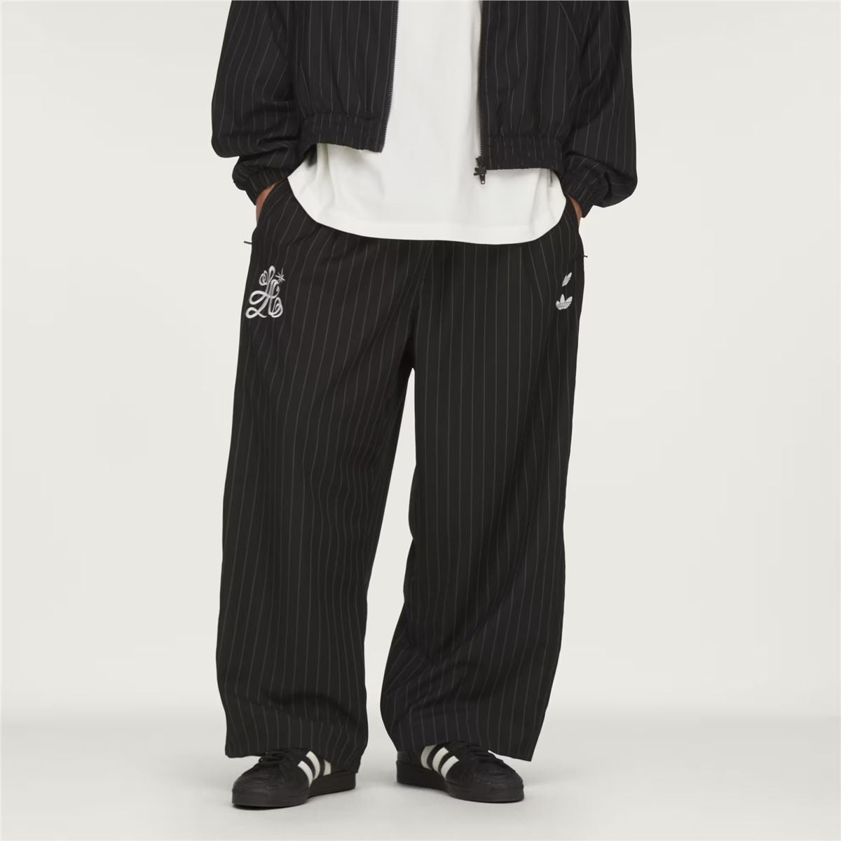 Chavarria pinstripe track pant-ADIDAS ORIGINALS-Verso