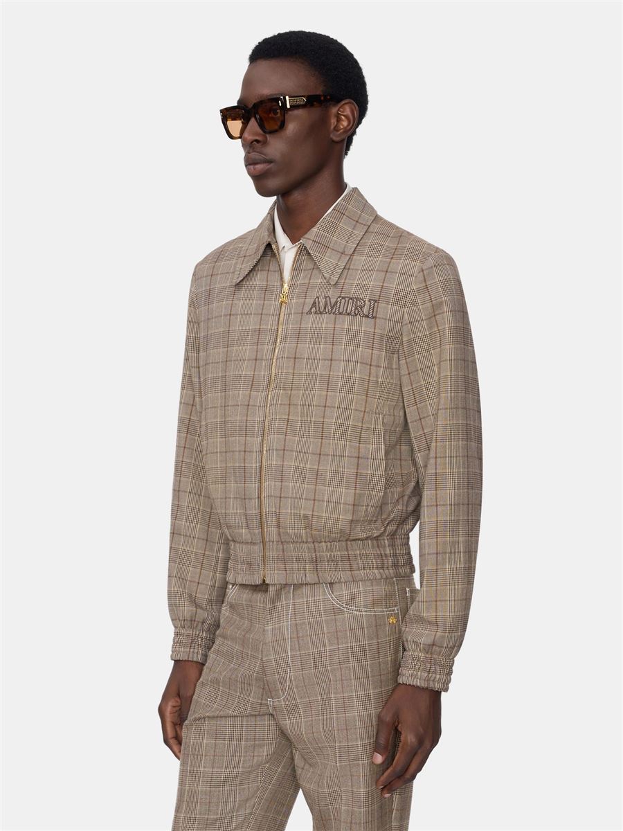 check blouson-AMIRI-Verso