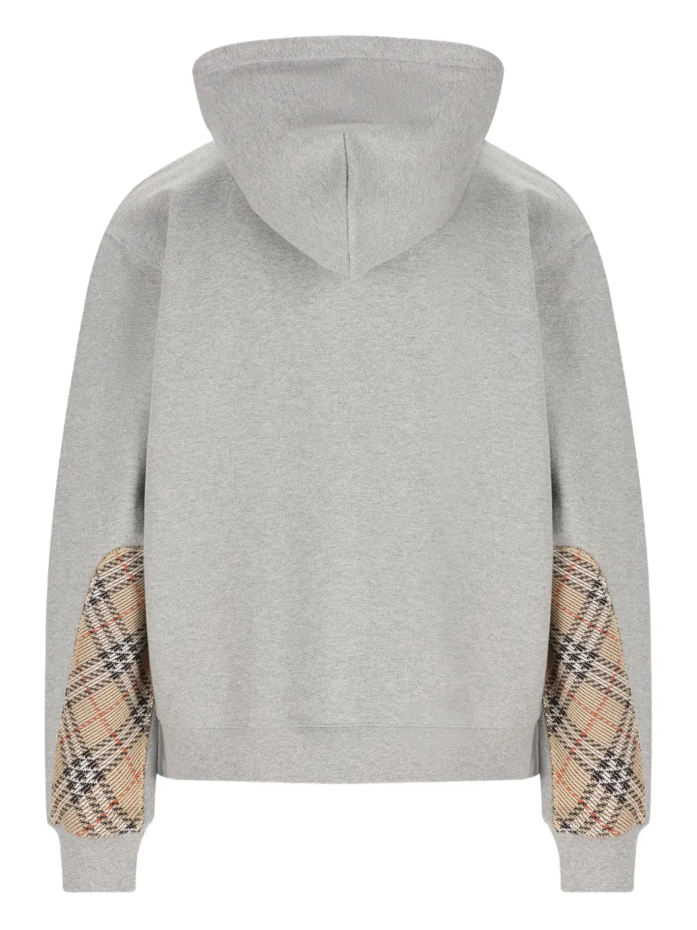 Check-detail hoodie-BURBERRY-Verso