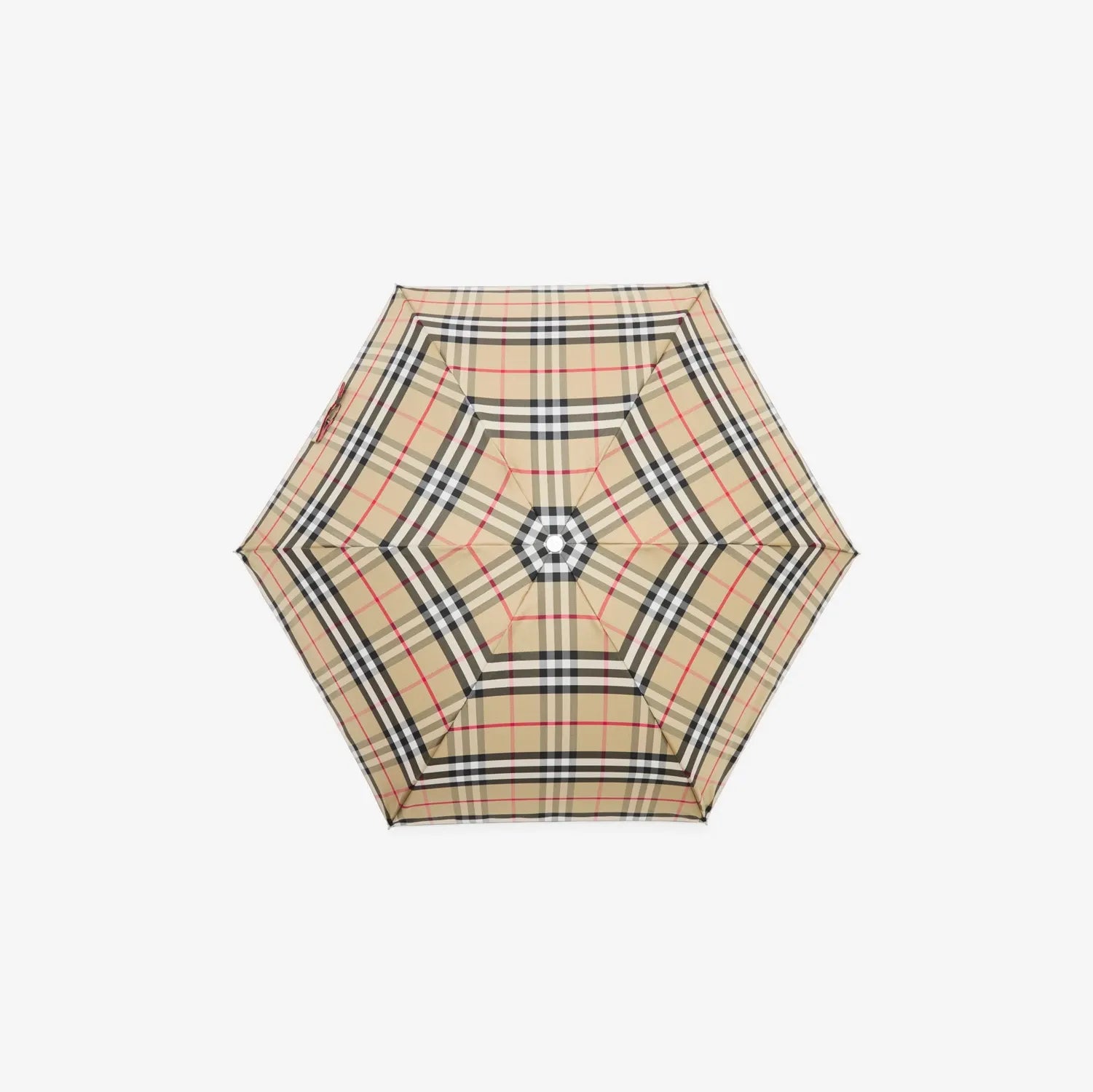 Check folding umbrella-BURBERRY-Verso