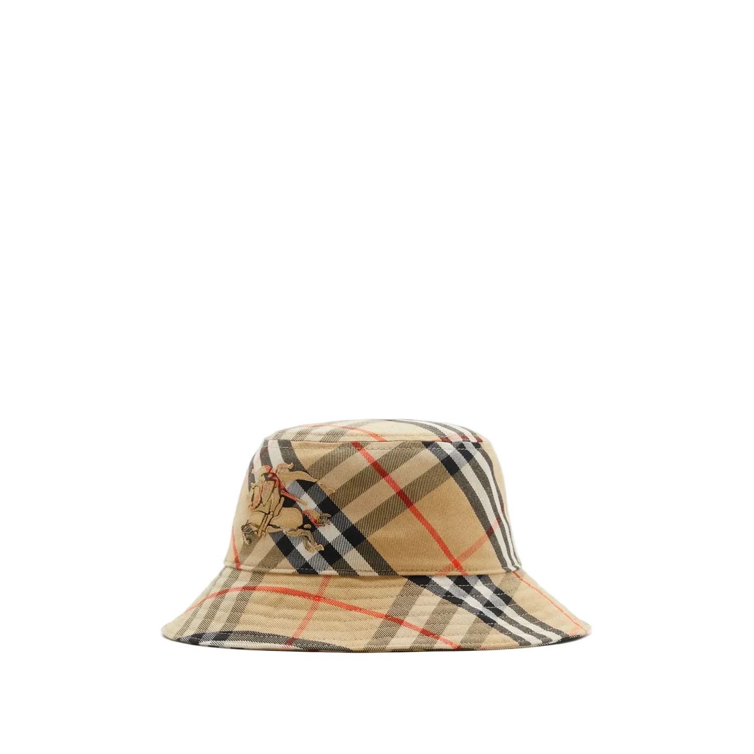 Check knight bucket hat-BURBERRY-309514-XS-Verso