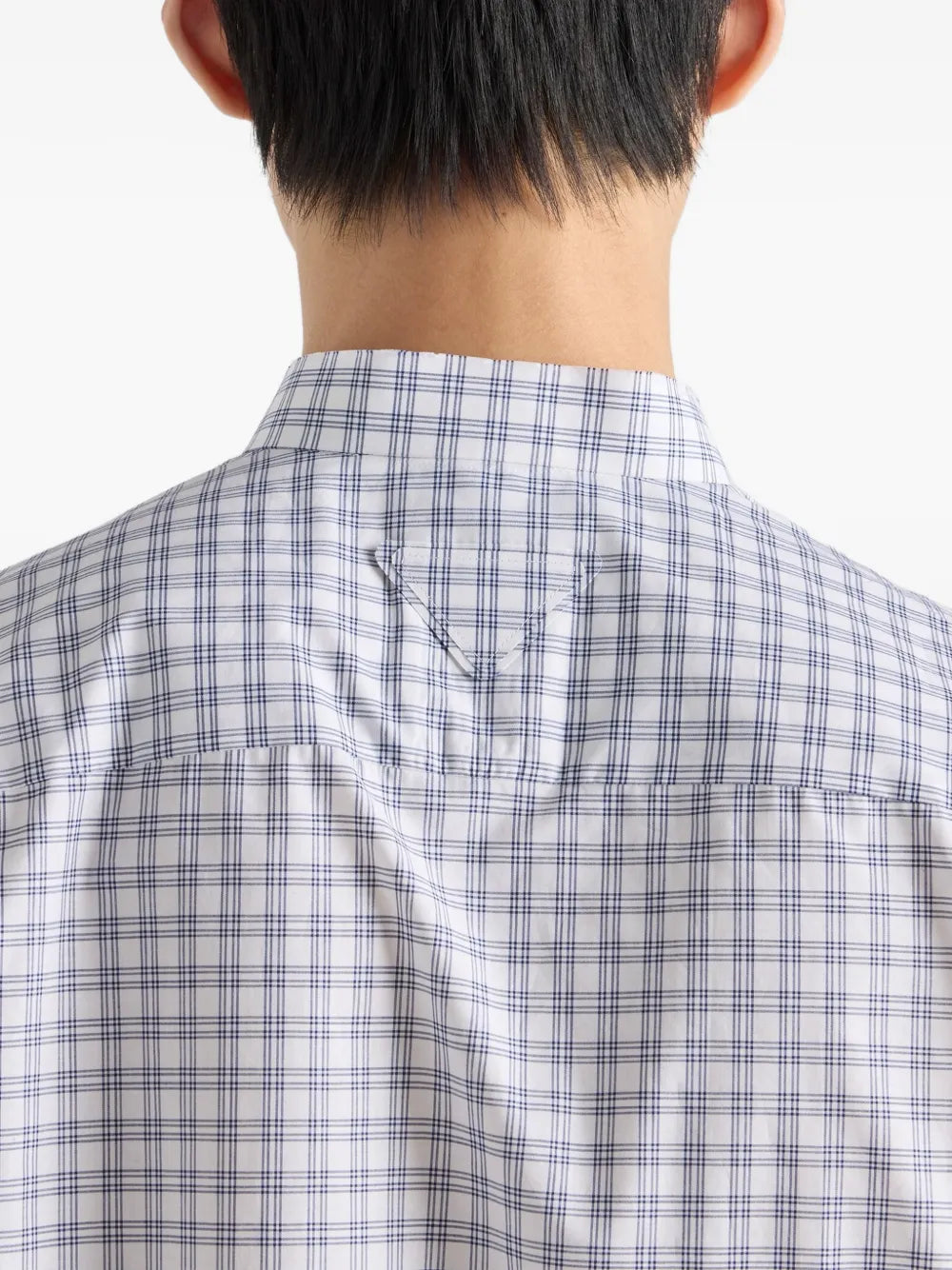 Check-pattern pocket shirt-PRADA-Verso