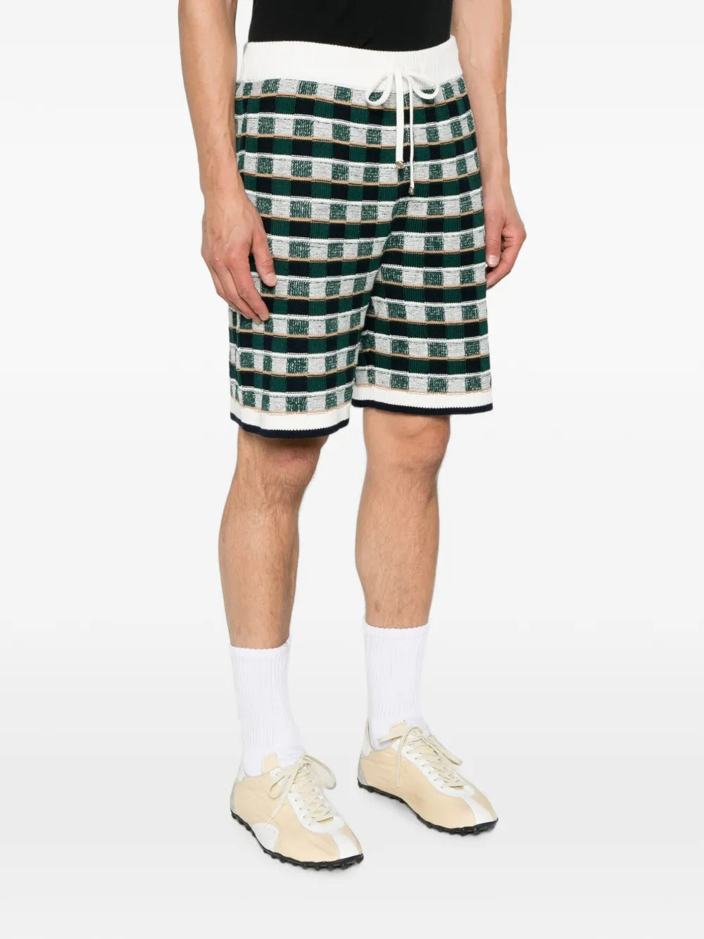 Check-pattern shorts-CASABLANCA-Verso