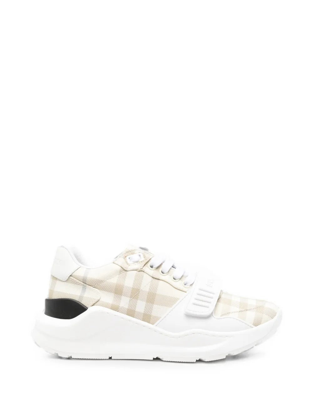 Check-pattern touch-strap sneakers-BURBERRY-Verso