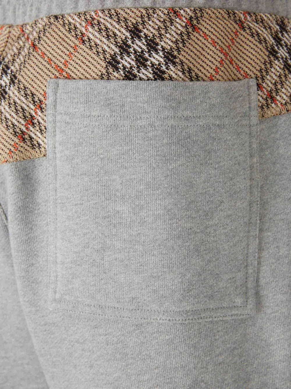 Check-pattern track pants-BURBERRY-Verso