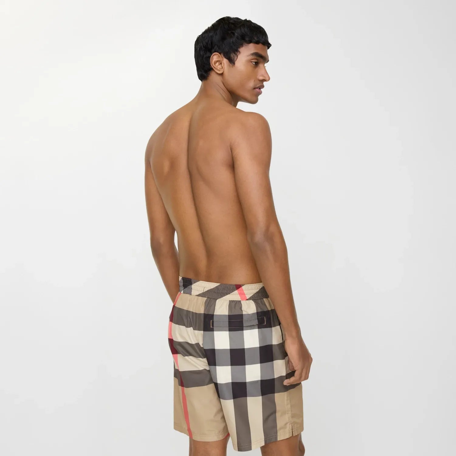 Check swim shorts-BURBERRY-Verso