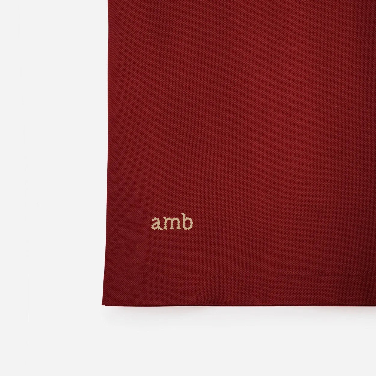 Check-trim cotton polo shirt-BURBERRY-Verso