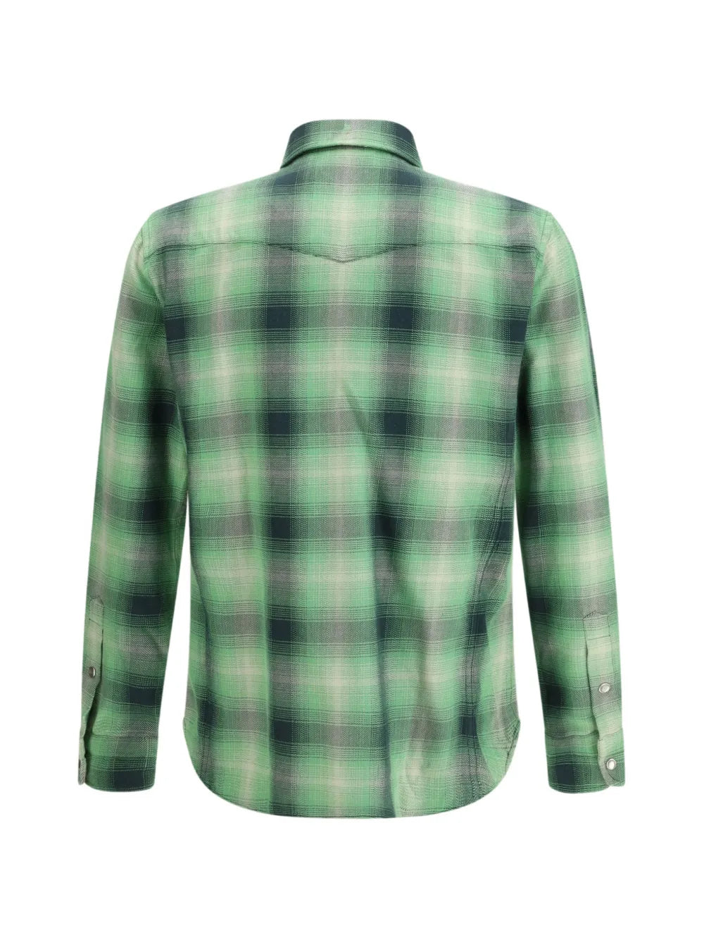 Checked slim shirt-TOM FORD-Verso