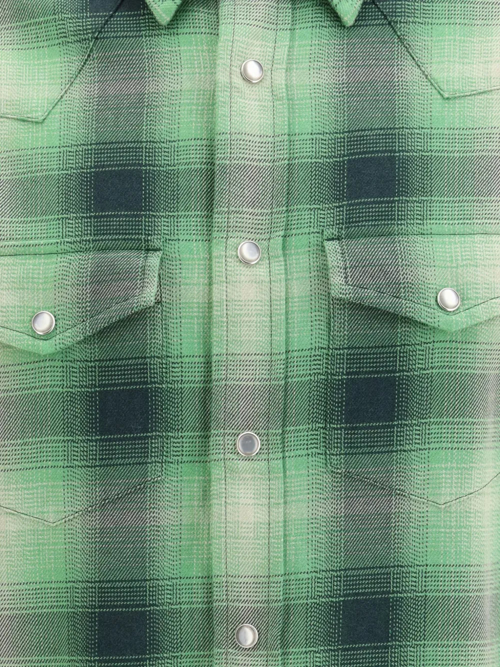Checked slim shirt-TOM FORD-Verso