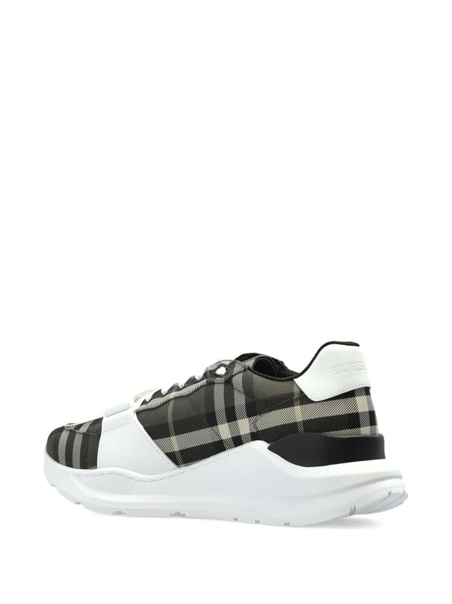Checked strap sneakers-BURBERRY-Verso