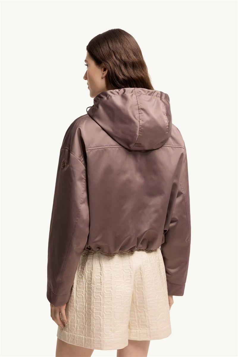 Chevreuil duchesse short down jacket-MONCLER-Verso