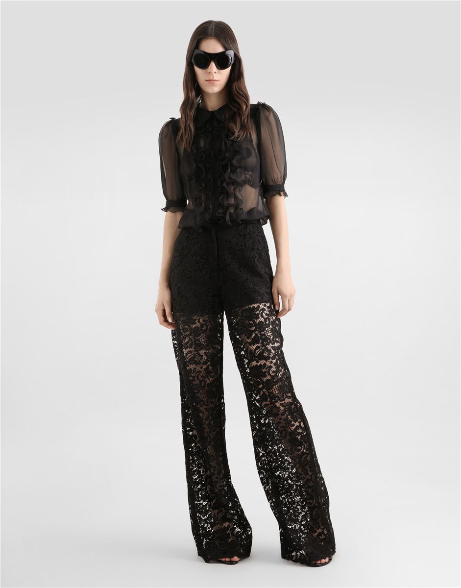 Chiffon shirt-DOLCE&GABBANA-Verso