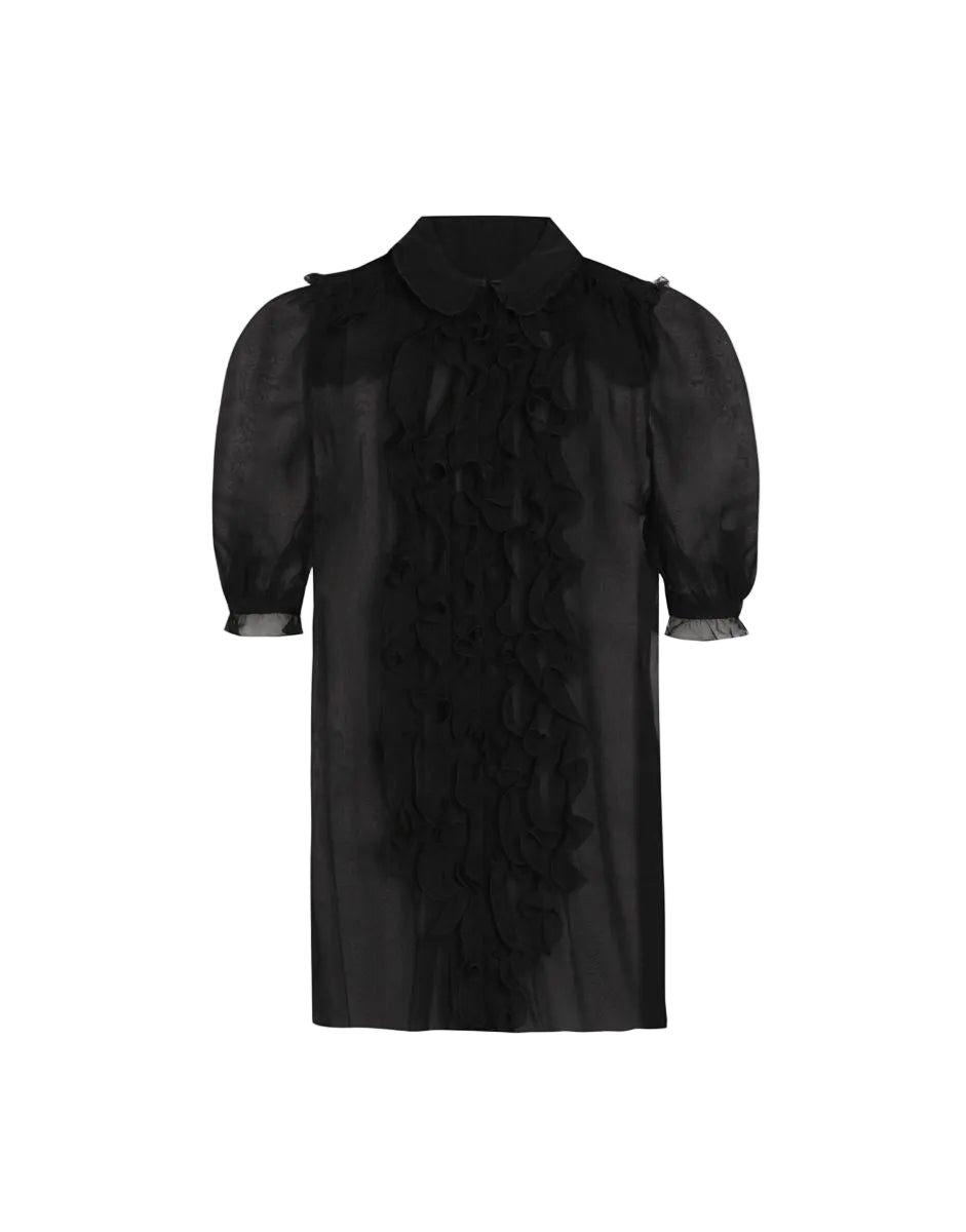 Chiffon shirt-DOLCE&GABBANA-Verso