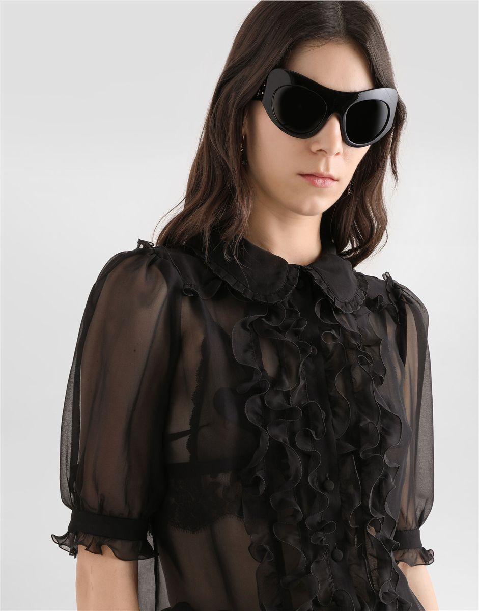 Chiffon shirt-DOLCE&GABBANA-Verso