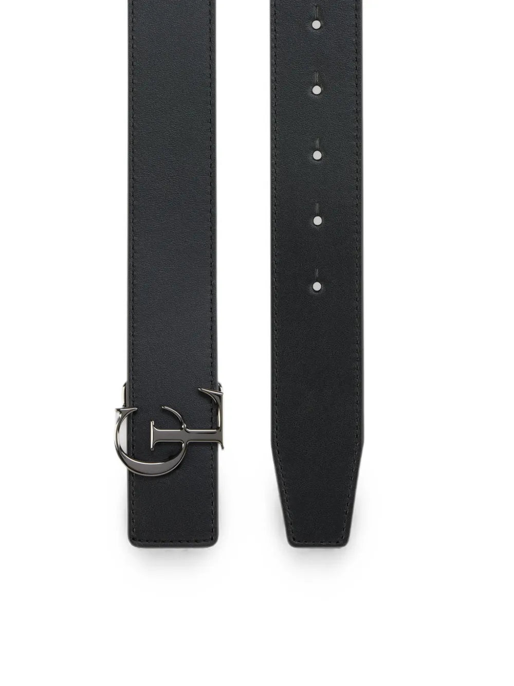 Christian cl smooth calf leather belt-LOUBOUTIN-Verso