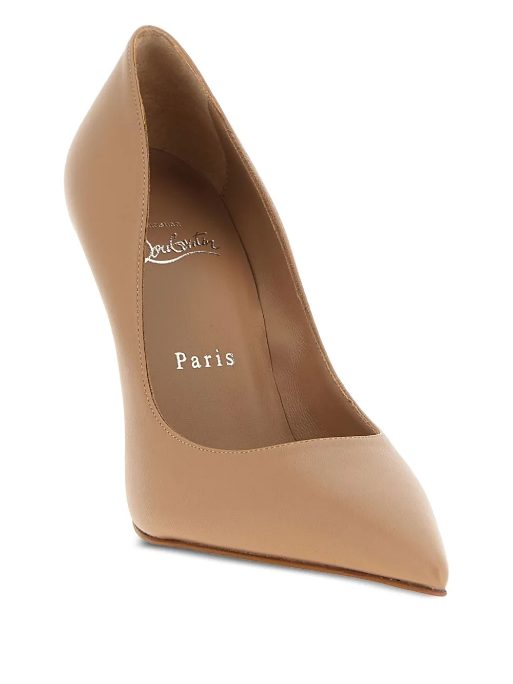 Christian miss z 100 mm pumps - lamb nappa leather-LOUBOUTIN-Verso