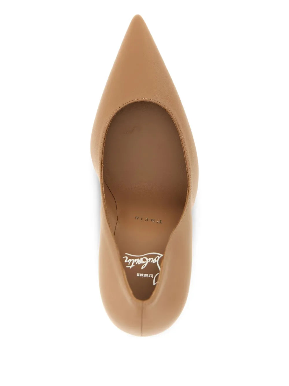 Christian miss z 100 mm pumps - lamb nappa leather-LOUBOUTIN-Verso
