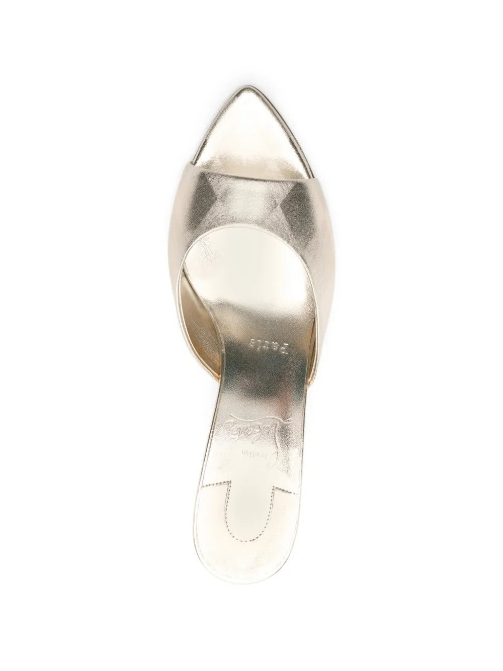 Christian miss z metallic pumps-LOUBOUTIN-Verso