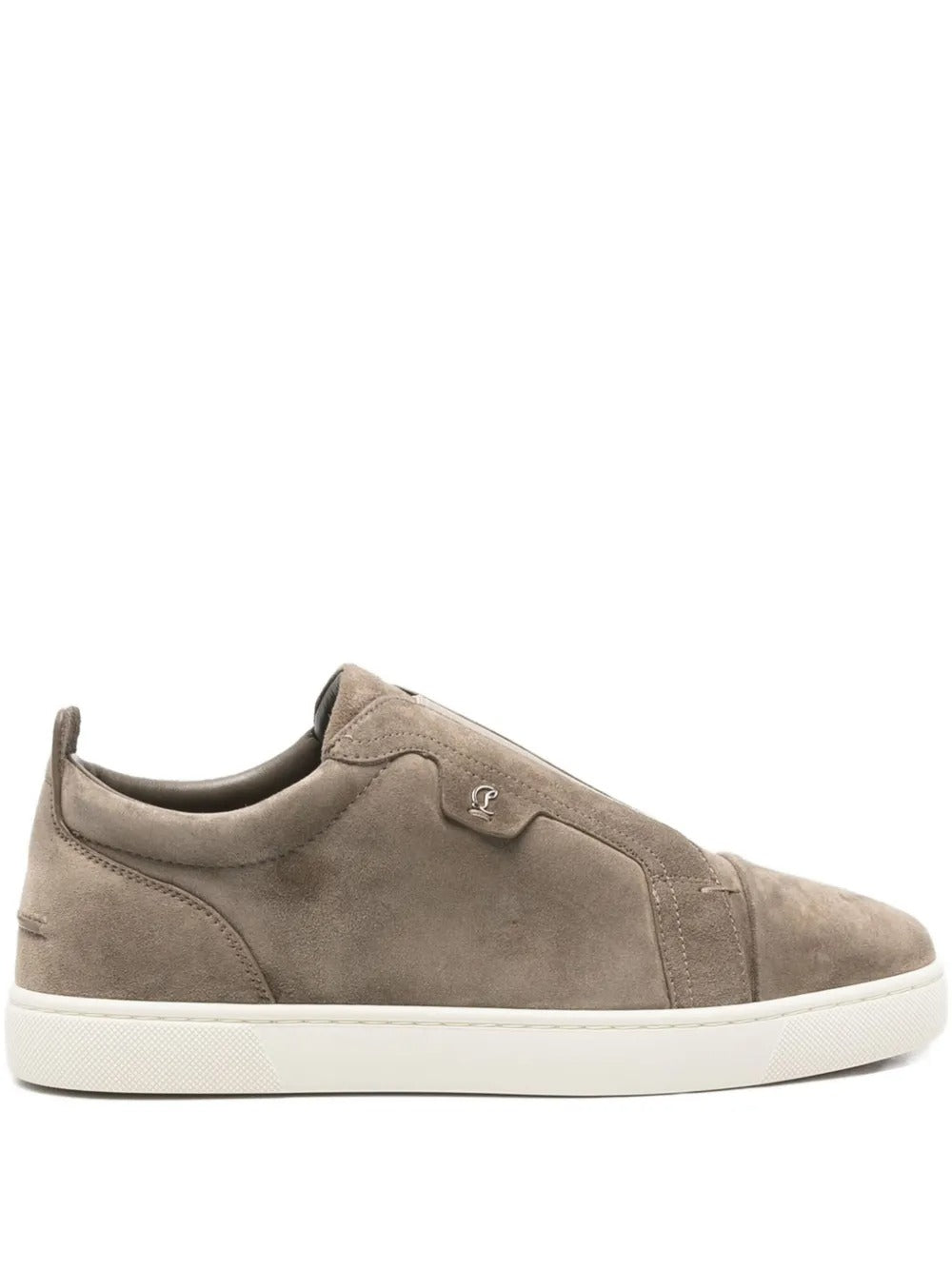 Christian suede slip-on sneakers-LOUBOUTIN-300539-39-Verso