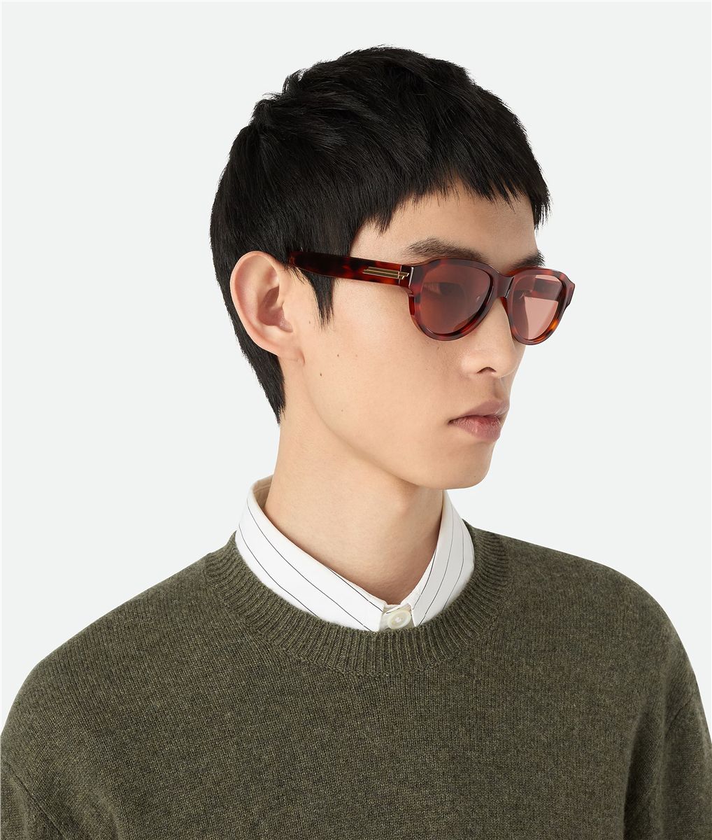 Classic aviator sunglasses-BOTTEGA VENETA-Verso
