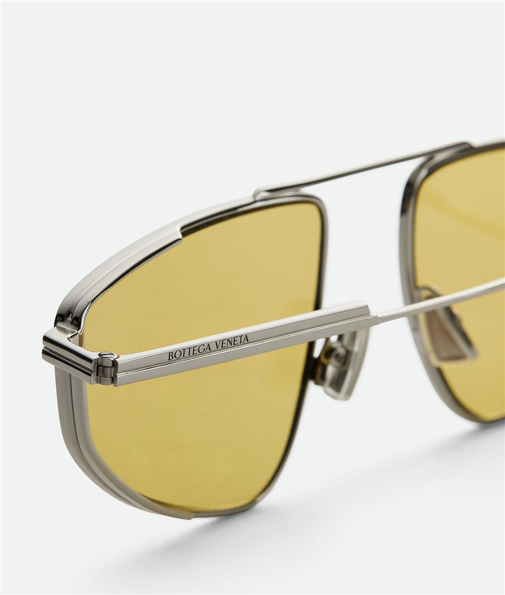 Classic aviator sunglasses-BOTTEGA VENETA-Verso
