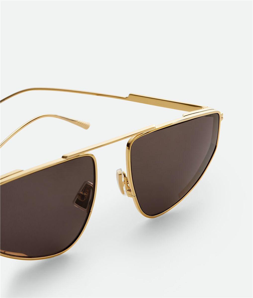 Classic aviator sunglasses-BOTTEGA VENETA-Verso