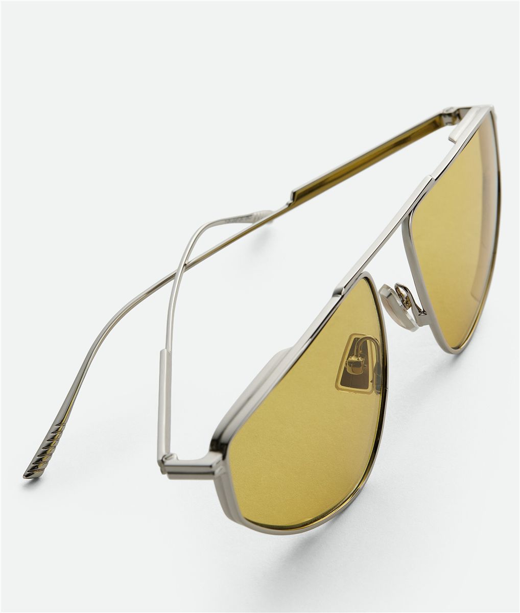 Classic aviator sunglasses-BOTTEGA VENETA-Verso