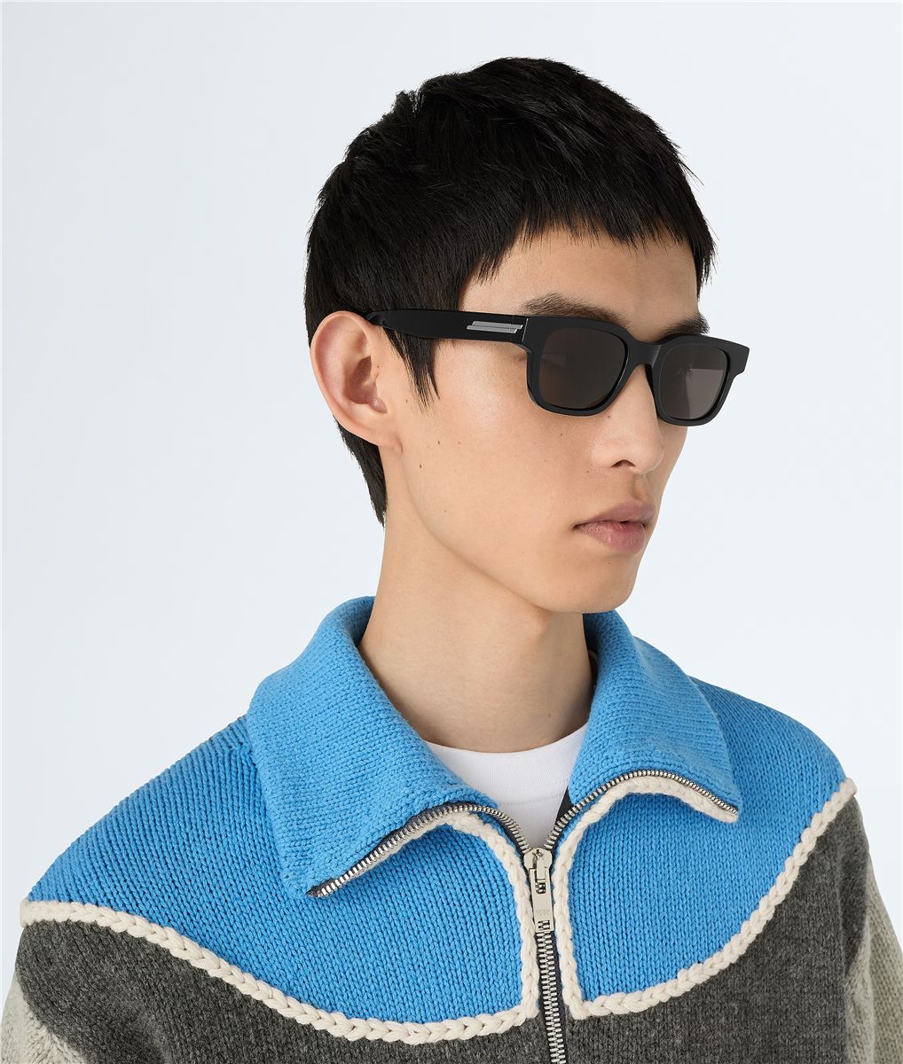 Classic squared sunglasses-BOTTEGA VENETA-Verso
