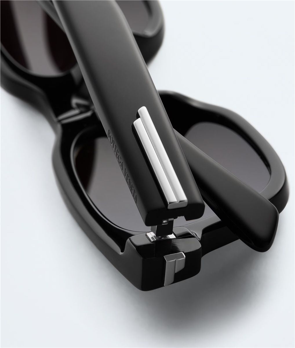 Classic squared sunglasses-BOTTEGA VENETA-Verso