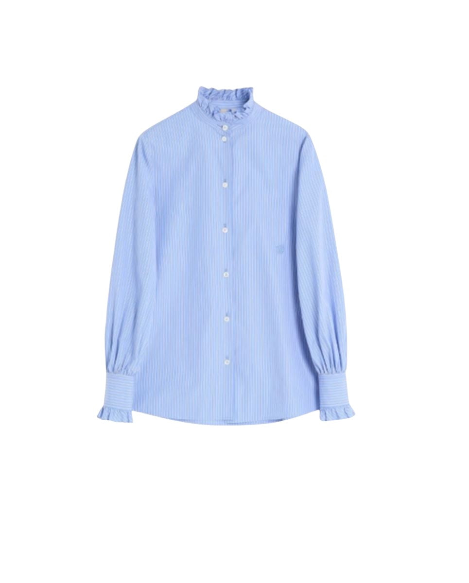CLASSIC STRIPE POPELINE SHIRT-VALENTINO-Verso
