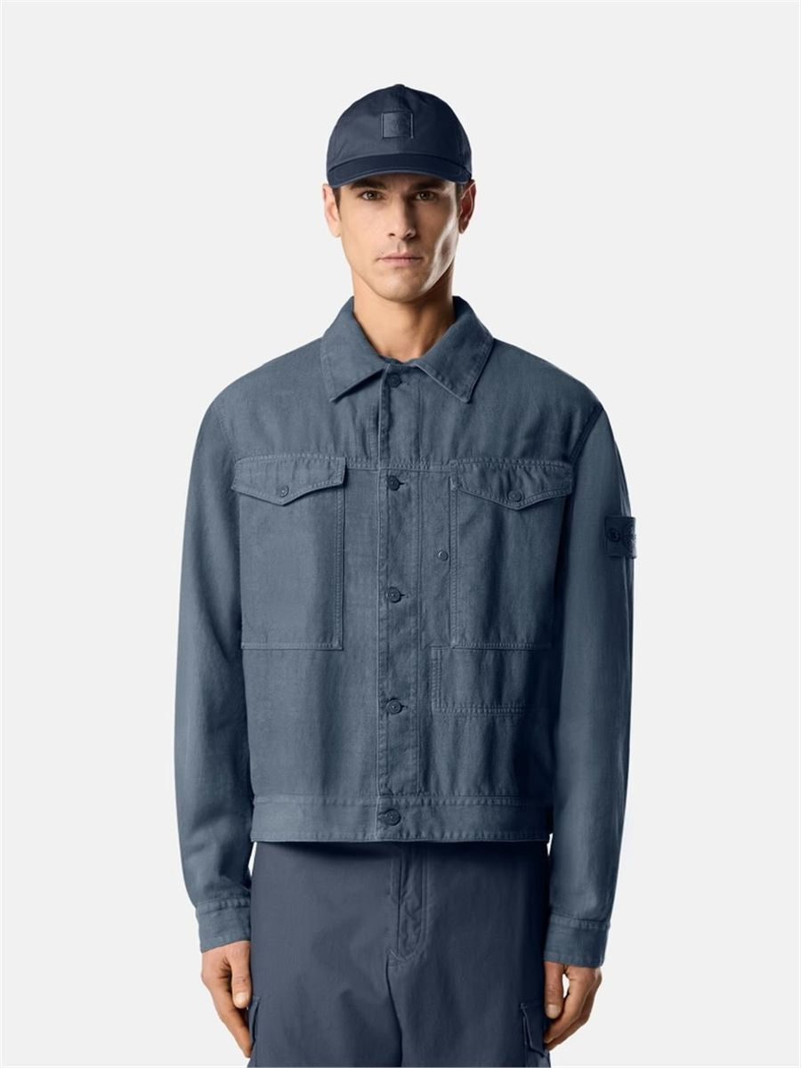 Coach jacket with anti-drop-STONE ISLAND-Verso