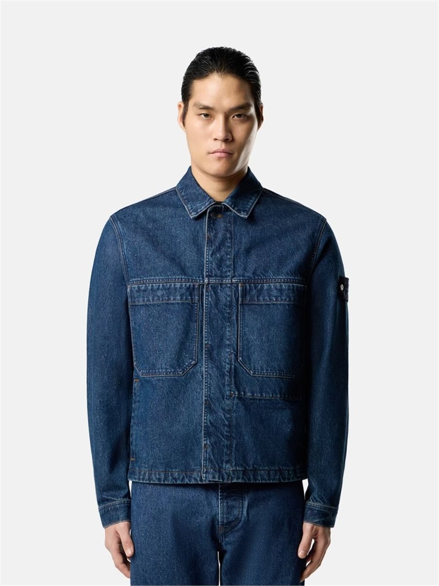 Coach jacket with multiple pockets-STONE ISLAND-Verso