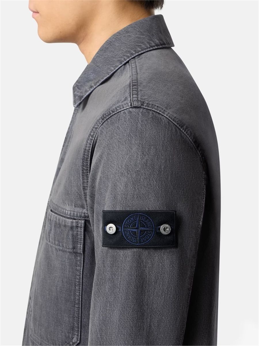 Coach jacket with multiple pockets-STONE ISLAND-Verso