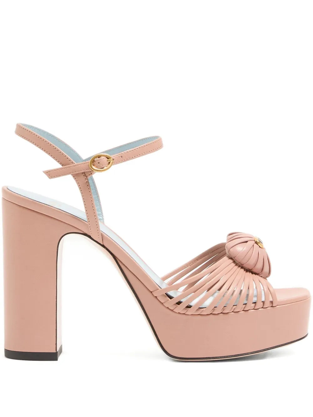Garavani sandals royal platform sandals in kidskin-VALENTINO-Verso
